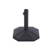 Base for beach umbrella Home ESPRIT Black 37 X 37 X 39 CM