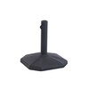Base for beach umbrella Home ESPRIT Black 37 X 37 X 39 CM