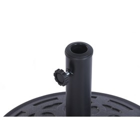 Base for beach umbrella Home ESPRIT Black 50 x 50 x 34 cm