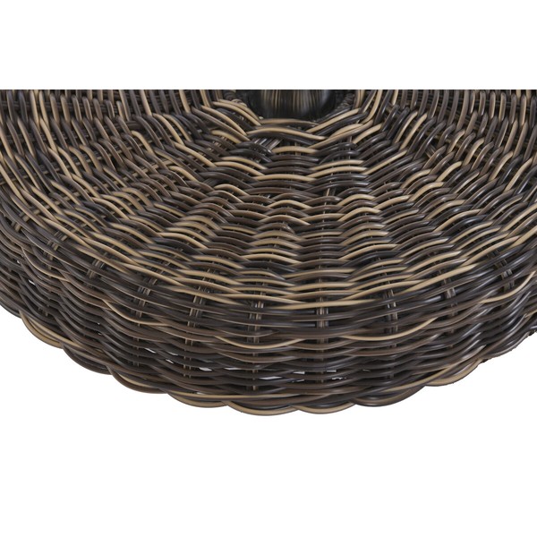 Base for beach umbrella Home ESPRIT Brown 46 X 46 X 36 CM