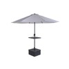 Base for beach umbrella Home ESPRIT Black 53 X 53 X 30 CM