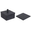 Base for beach umbrella Home ESPRIT Black 53 X 53 X 30 CM