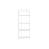 Shelves Home ESPRIT White Iron 4 Shelves 58 X 28 X 160 CM