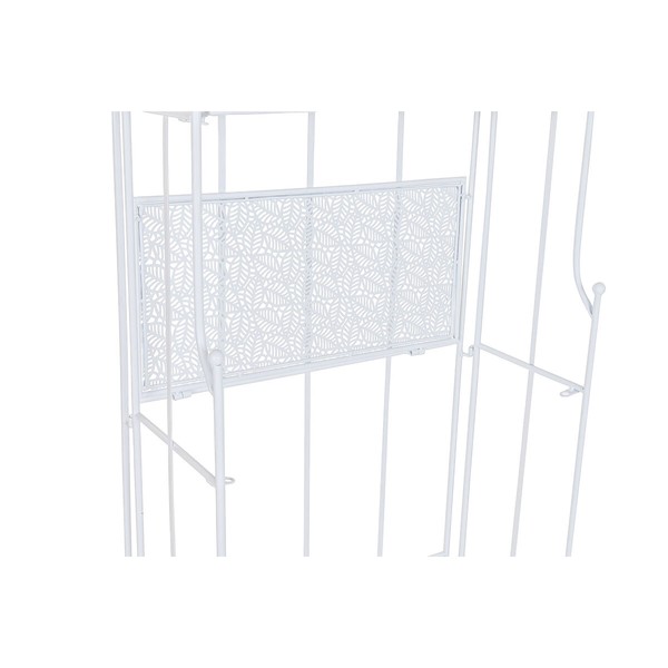 Shelves Home ESPRIT White Iron 4 Shelves 58 X 28 X 160 CM