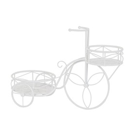 Planter Home ESPRIT White Iron 60 X 26 X 40 CM