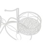Planter Home ESPRIT White Iron 60 X 26 X 40 CM