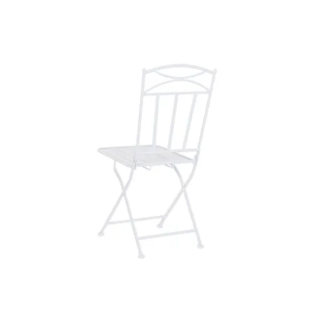 Table set with 2 chairs Home ESPRIT White 60 x 60 x 70 cm