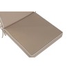 Cushion for lounger Home ESPRIT White Beige Garden 115 X 42 X 5 CM