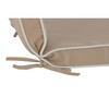 Cushion for lounger Home ESPRIT White Beige Garden 115 X 42 X 5 CM