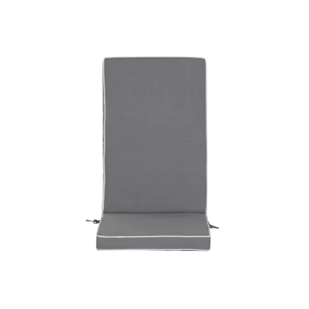 Cushion for lounger Home ESPRIT White Light grey Garden 115 X 42 X 5 CM