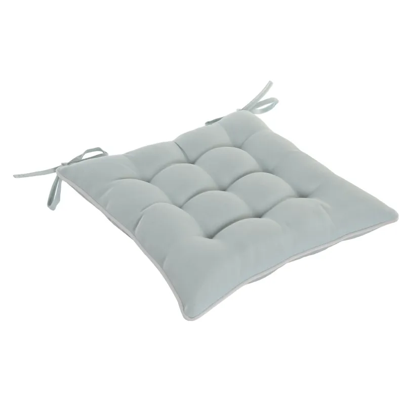 Cushion Home ESPRIT Blue White 40 x 40 x 5 cm