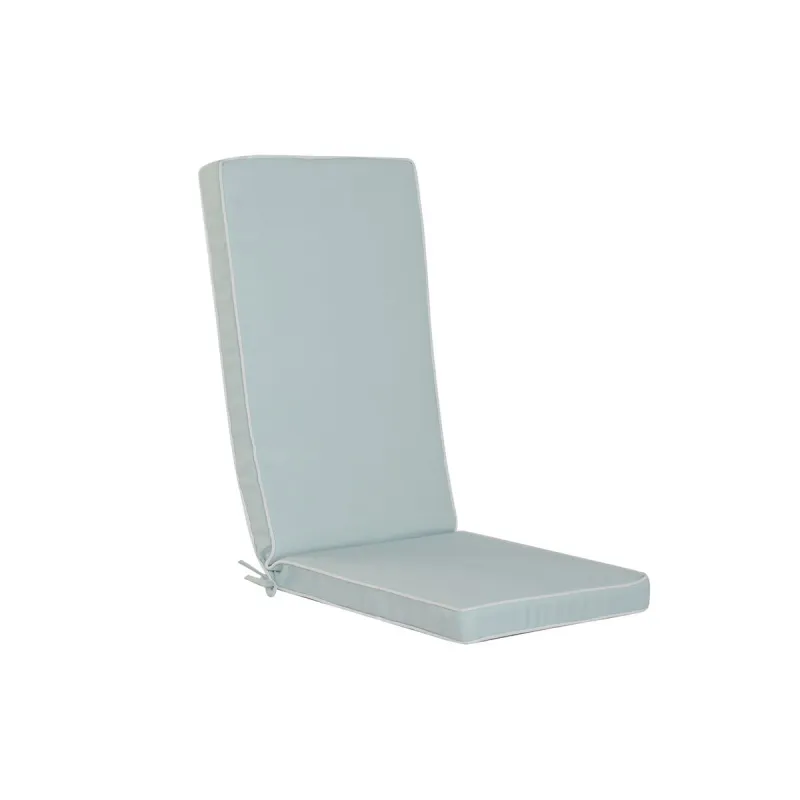 Cushion for lounger Home ESPRIT Blue White Garden 115 X 42 X 5 CM