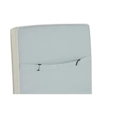 Cushion for lounger Home ESPRIT Blue White Garden 115 X 42 X 5 CM