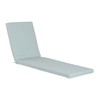 Cushion for lounger Home ESPRIT Blue White Garden 190 x 60 x 5 cm