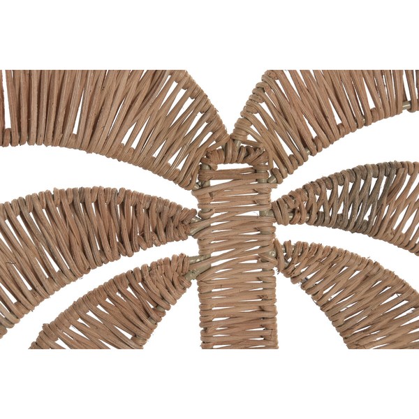 Wall Decoration Home ESPRIT Natural Mediterranean Palm tree (2 Units)