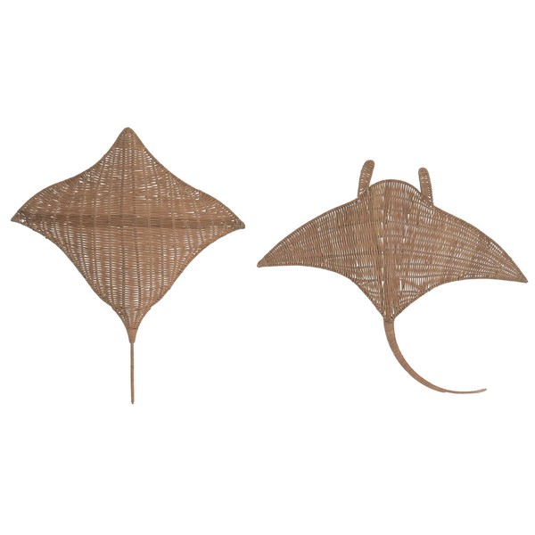 Wall Decoration Home ESPRIT Natural Mediterranean (2 Units)