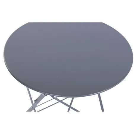 Table set with 2 chairs Home ESPRIT Grey 60 x 60 x 71 cm