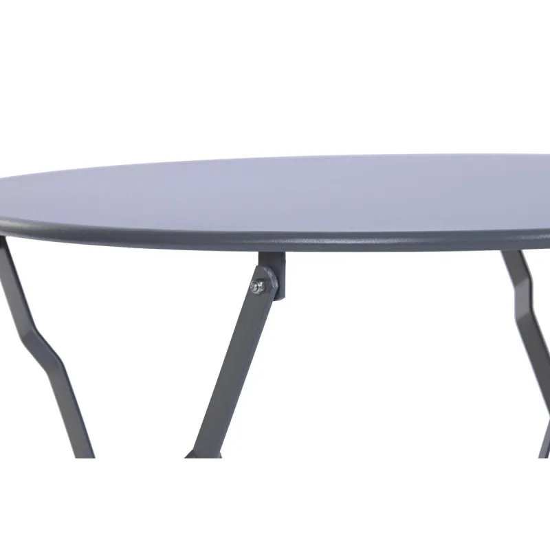 Table set with 2 chairs Home ESPRIT Grey 60 x 60 x 71 cm
