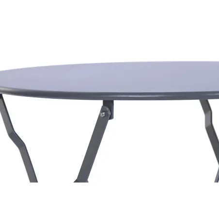 Table set with 2 chairs Home ESPRIT Grey 60 x 60 x 71 cm