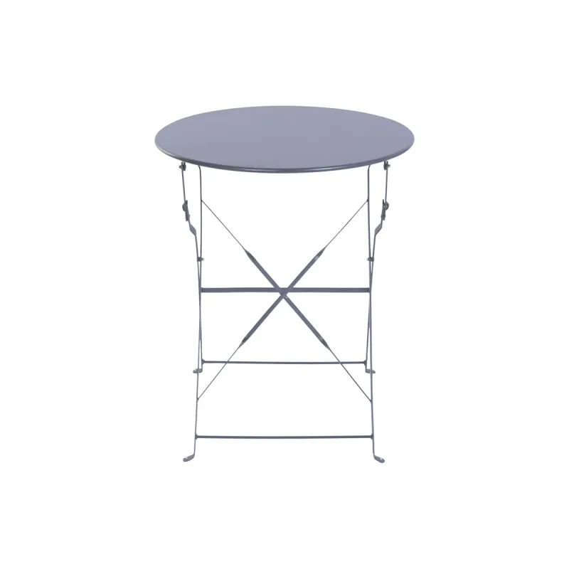Table set with 2 chairs Home ESPRIT Grey 60 x 60 x 71 cm