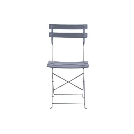 Table set with 2 chairs Home ESPRIT Grey 60 x 60 x 71 cm