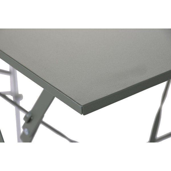 Table set with 2 chairs Home ESPRIT Green 60 x 60 x 71 cm