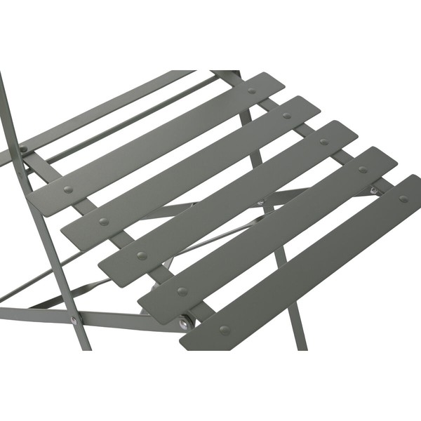 Table set with 2 chairs Home ESPRIT Green 60 x 60 x 71 cm