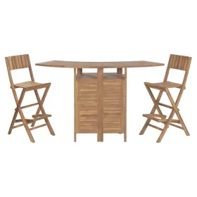 Table set with 2 chairs Home ESPRIT 95 X 70 X 108 CM