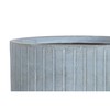 Set of Planters Home ESPRIT Turquoise Fibre Magnesium 44 x 44 x 43 cm (4 Units)