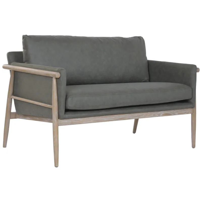 Sofa Home ESPRIT Brown Green Urban Stripped 126,5 X 75 X 82 CM