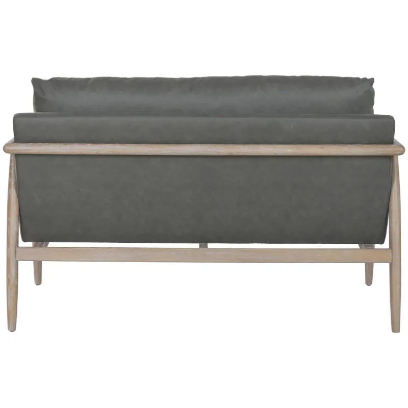 Sofa Home ESPRIT Brown Green Urban Stripped 126,5 X 75 X 82 CM