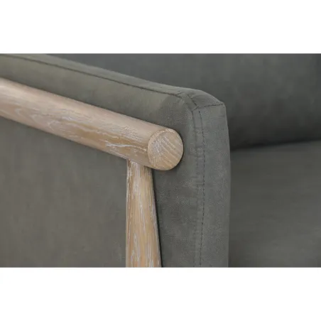Sofa Home ESPRIT Brown Green Urban Stripped 126,5 X 75 X 82 CM