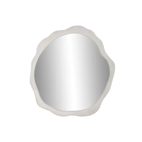 Wall mirror Home ESPRIT White Modern 71 X 3 X 80 CM
