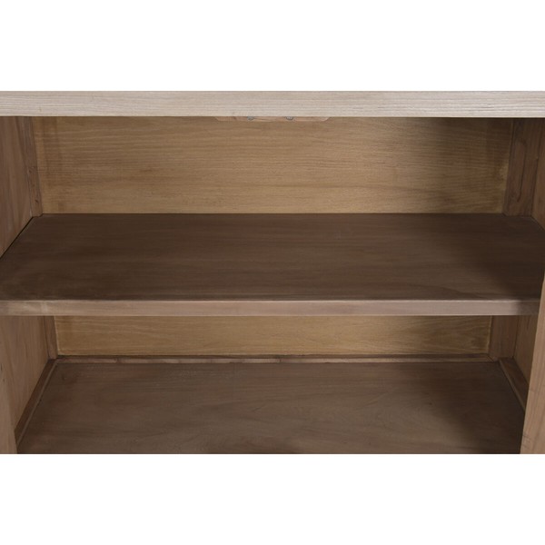 Sideboard Home ESPRIT Natural Crystal Elm wood 200 X 44 X 85 CM
