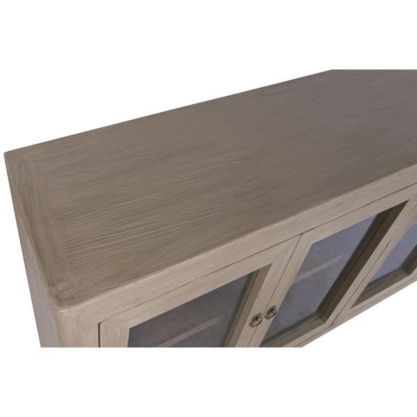 Sideboard Home ESPRIT Natural Crystal Elm wood 200 X 44 X 85 CM