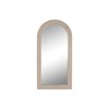 Wall mirror Home ESPRIT Natural Alpino 90 X 5 X 180 CM