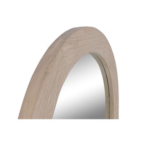 Wall mirror Home ESPRIT Natural Alpino 90 X 5 X 180 CM