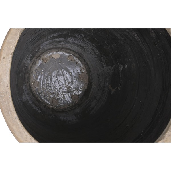 Vase Home ESPRIT Black Clay Oriental 58 X 58 X 95 CM