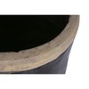 Vase Home ESPRIT Black Clay Oriental 58 X 58 X 95 CM