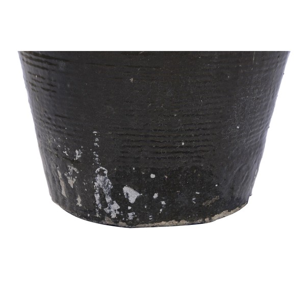 Vase Home ESPRIT Black Clay Oriental 58 X 58 X 95 CM