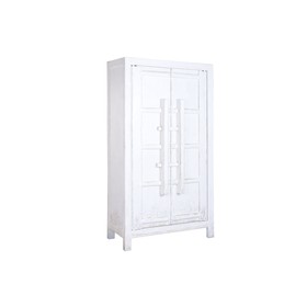 Cupboard Home ESPRIT White Elm wood 115 x 48 x 210 cm