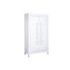 Cupboard Home ESPRIT White Elm wood 115 x 48 x 210 cm
