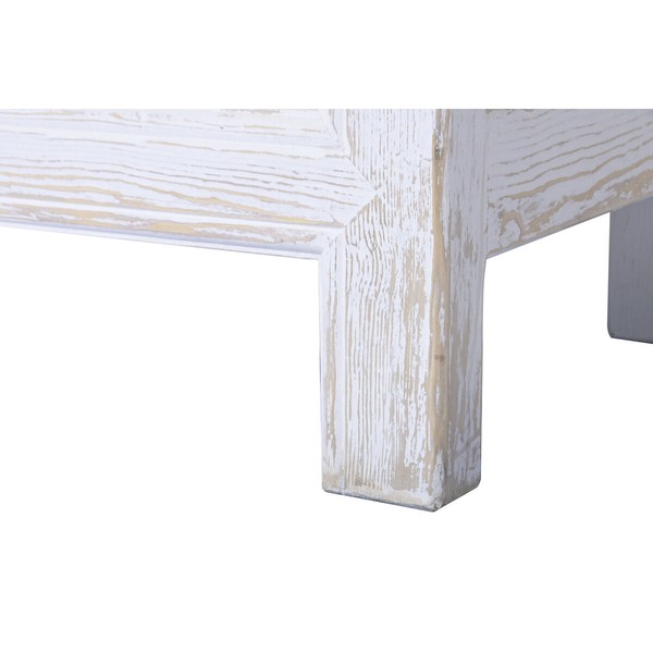 Cupboard Home ESPRIT White Elm wood 115 x 48 x 210 cm