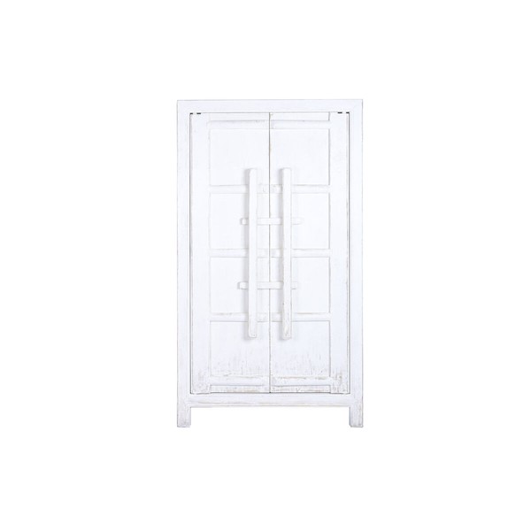 Cupboard Home ESPRIT White Elm wood 115 x 48 x 210 cm