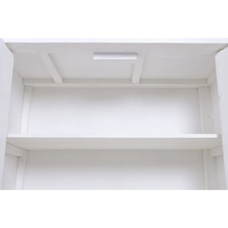 Sideboard Home ESPRIT White Elm wood 230 x 48 x 96 cm
