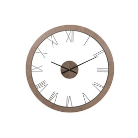 Table clock Home ESPRIT Brown Black Sixties