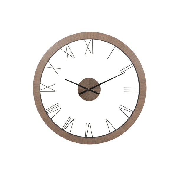 Table clock Home ESPRIT Brown Black Sixties