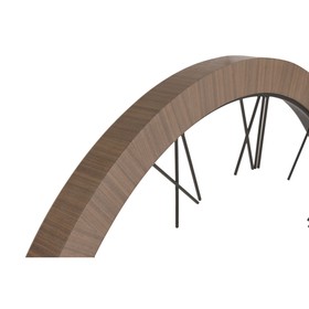Table clock Home ESPRIT Brown Black Sixties