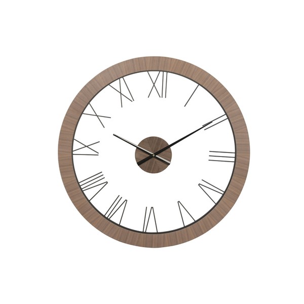 Table clock Home ESPRIT Brown Black Sixties