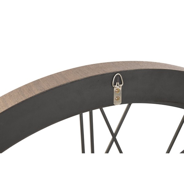 Table clock Home ESPRIT Brown Black Sixties